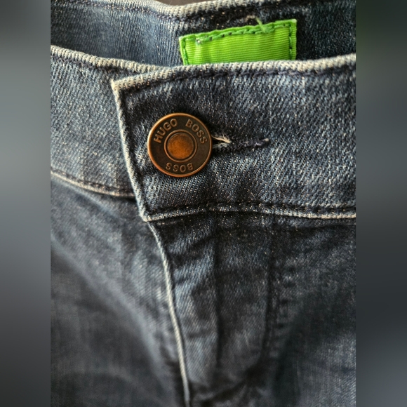 Hugo Boss Green Label Men's Stretch Denim Jeans Size 38x32 - Picture 2 of 8
